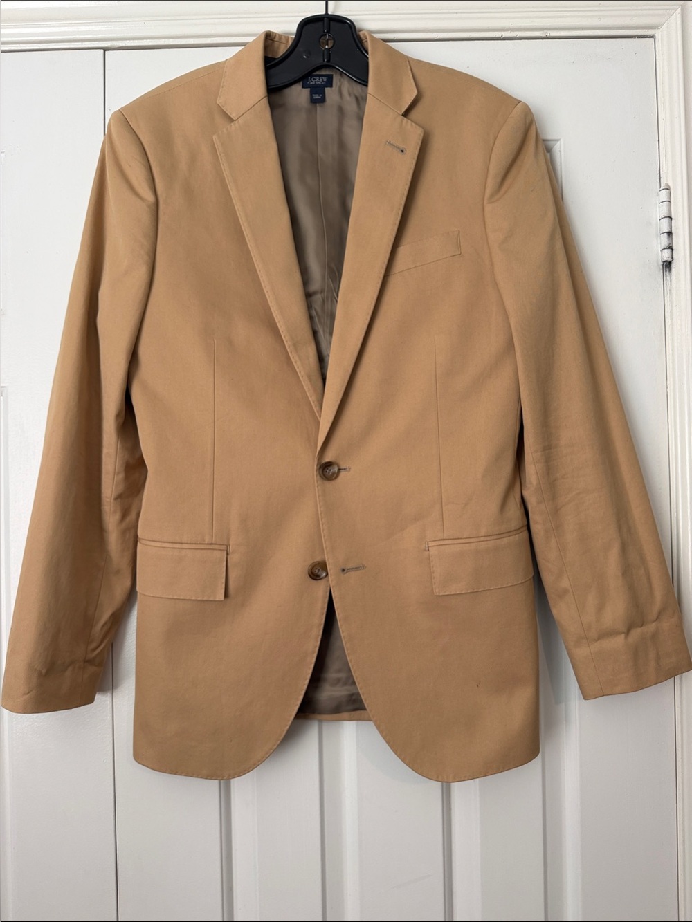 J. Crew Men's Ludlow Camel/Tan Two-Button Blazer - Picture 2 of 13